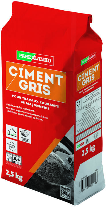 CIMENT GRIS 2.5KG